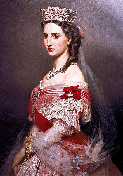  Retrato de Carlota de Mexico
